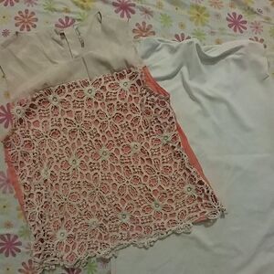 One outfit (blouse and skirt)